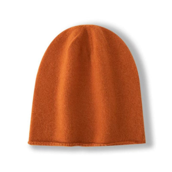 100% Cashmere Beanie Hat Warm Cashmere Ski Cap For Winter