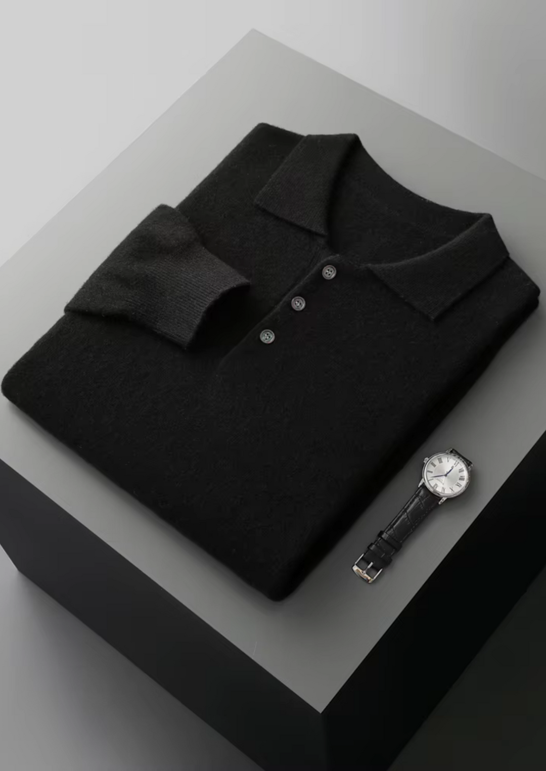 NOBA WOOL CLASSIC SWEATER POLO