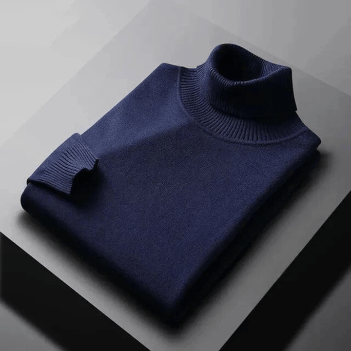 VAERON Cashmere Turtleneck Sweater