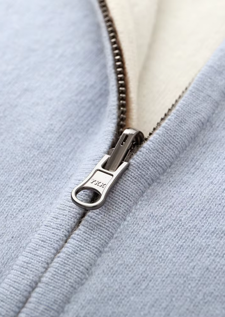 NOBA WOOL ZIP CARDIGAN