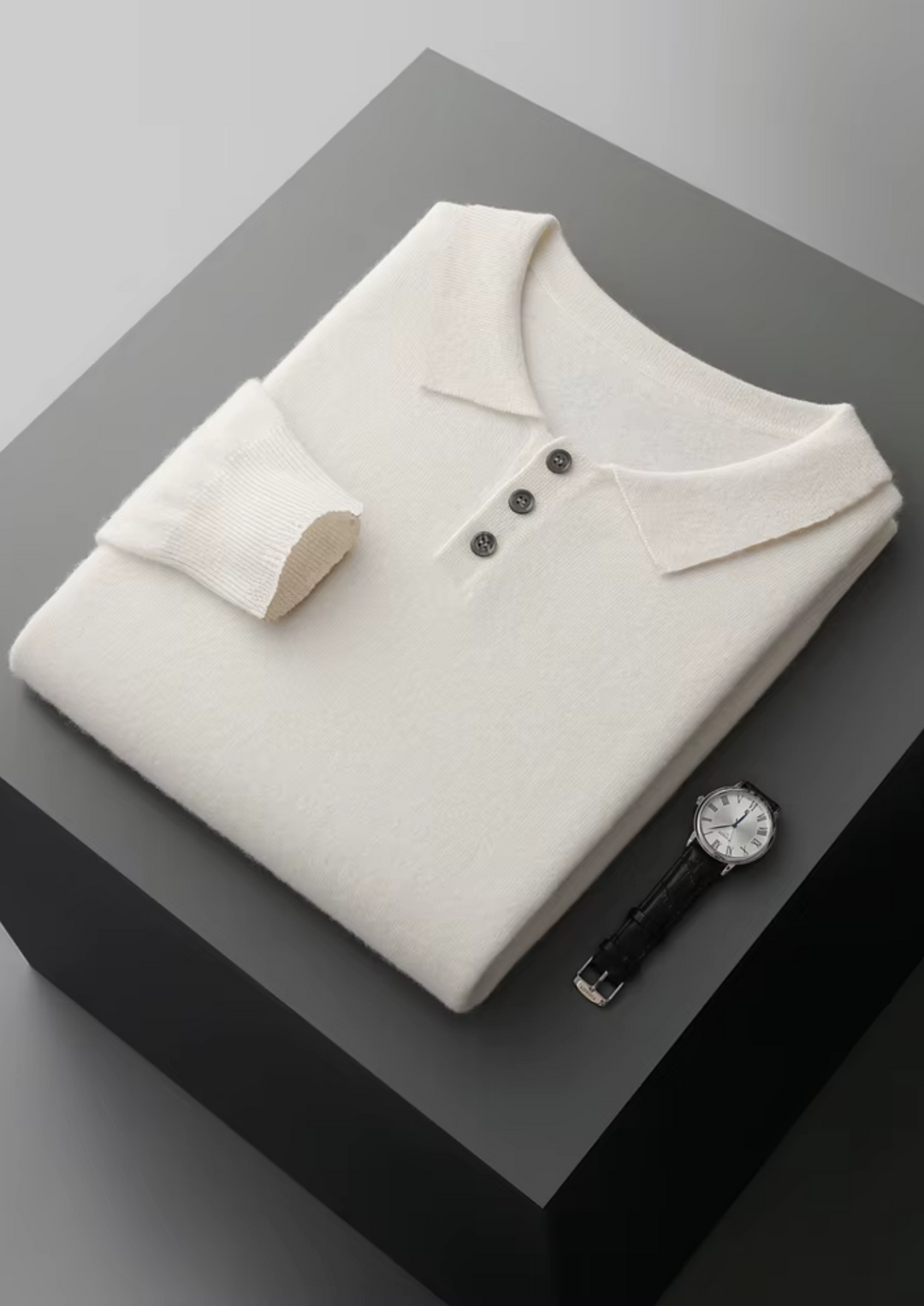 NOBA WOOL CLASSIC SWEATER POLO