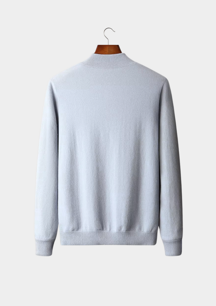 NOBA WOOL ZIP CARDIGAN