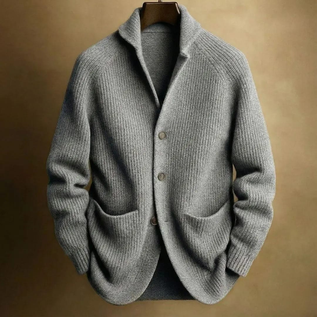 The Hawthorne Heritage Knit cardigan