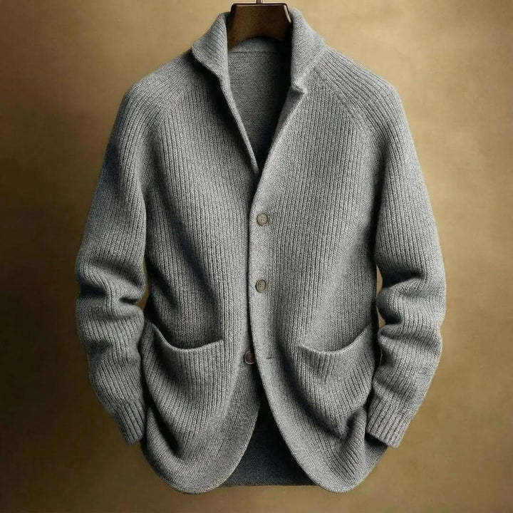 The Hawthorne Heritage Knit cardigan