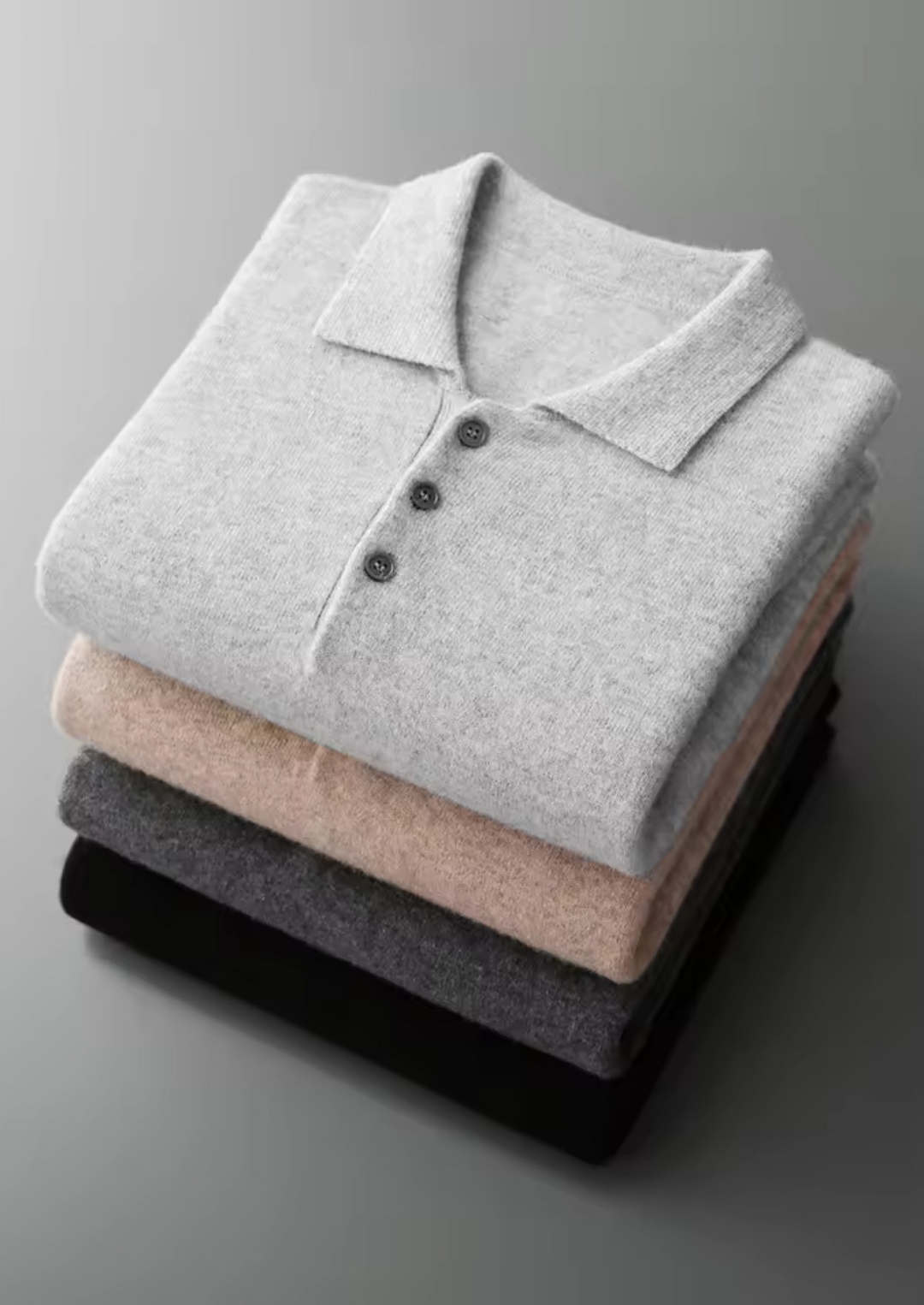 NOBA WOOL CLASSIC SWEATER POLO