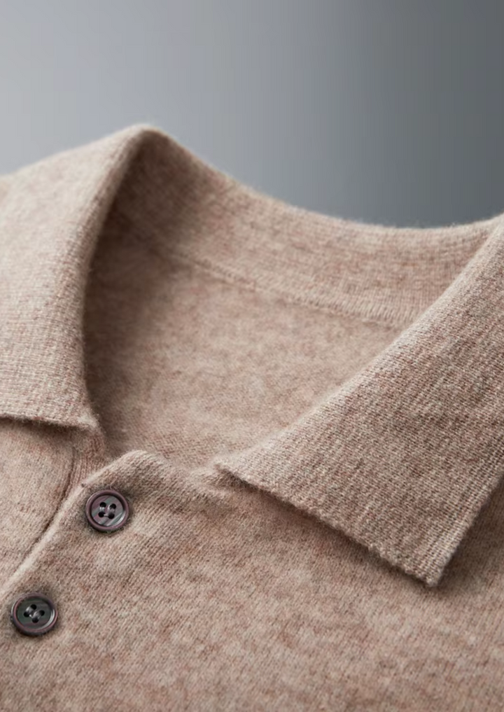 NOBA WOOL CLASSIC SWEATER POLO