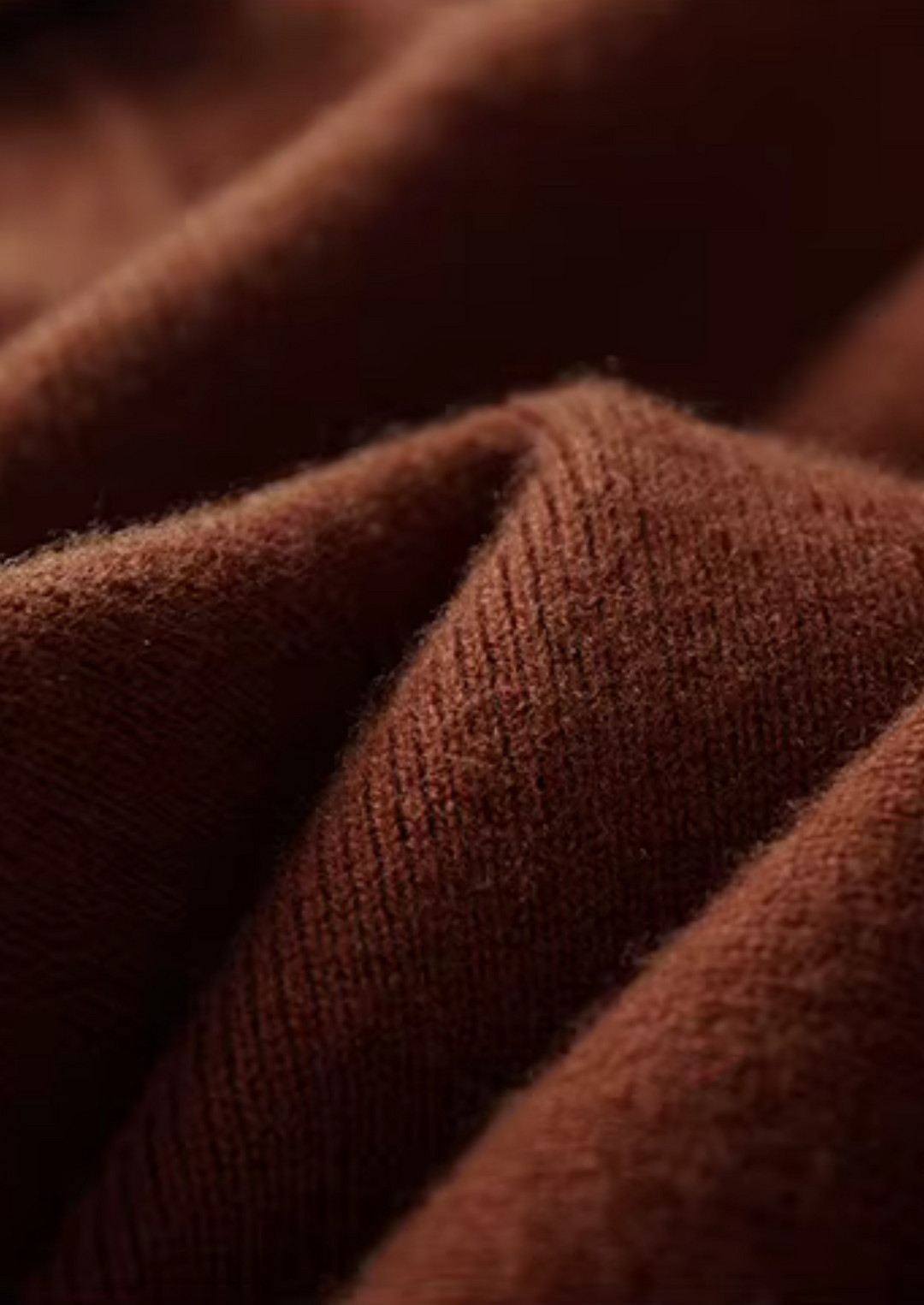 NOBA WOOL RIBBED BUTTONLESS POLO