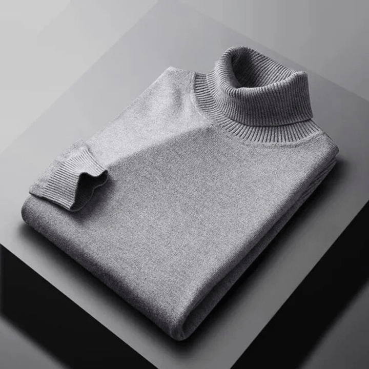 VAERON Cashmere Turtleneck Sweater