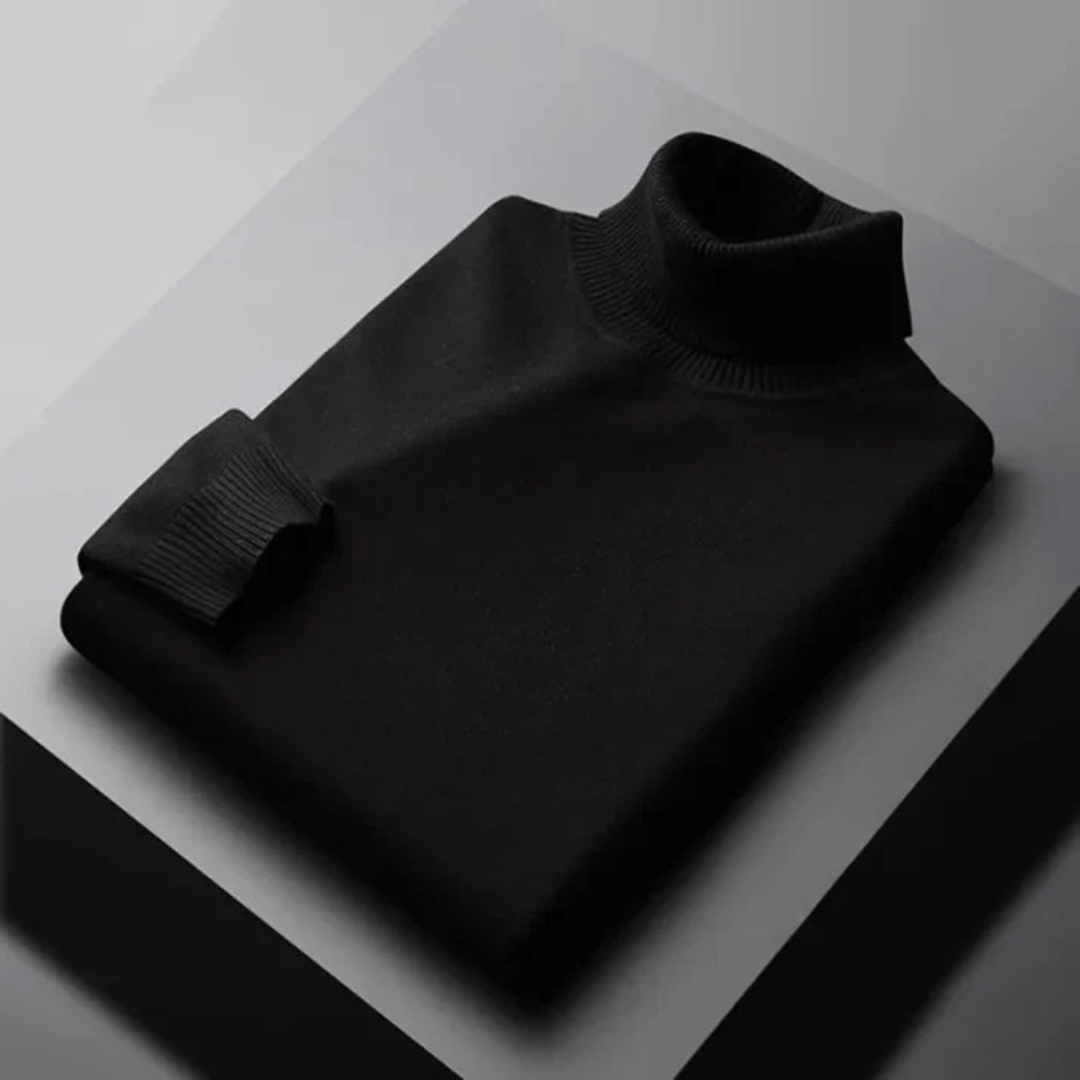 VAERON Cashmere Turtleneck Sweater