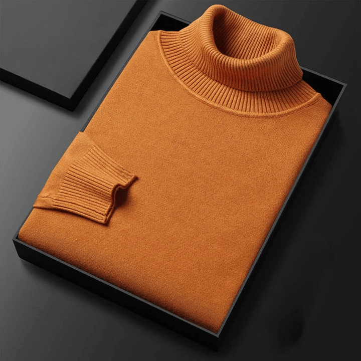 VAERON Cashmere Turtleneck Sweater