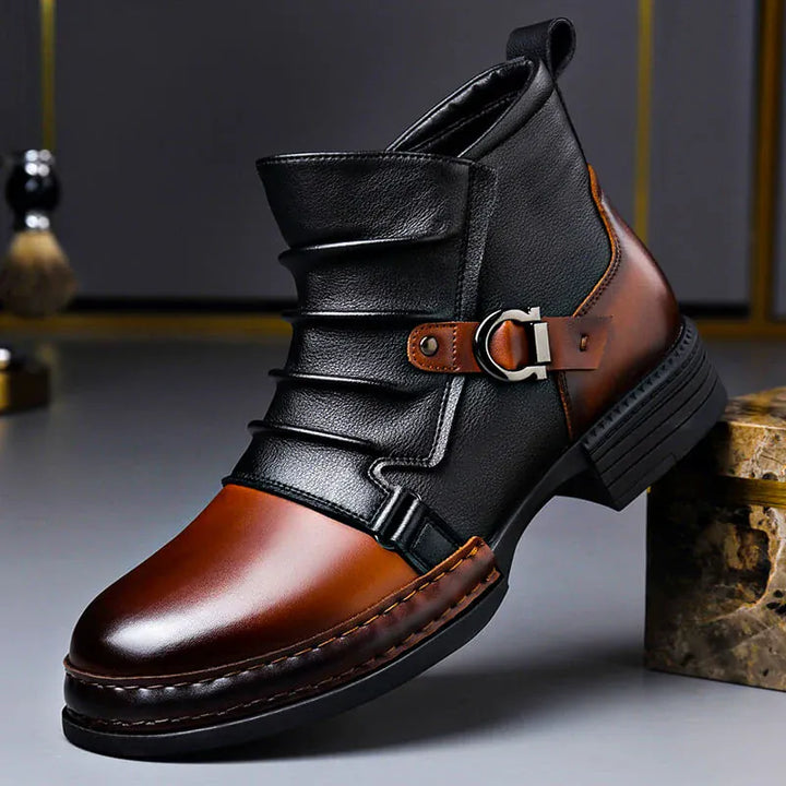 VAERON Lederstiefel