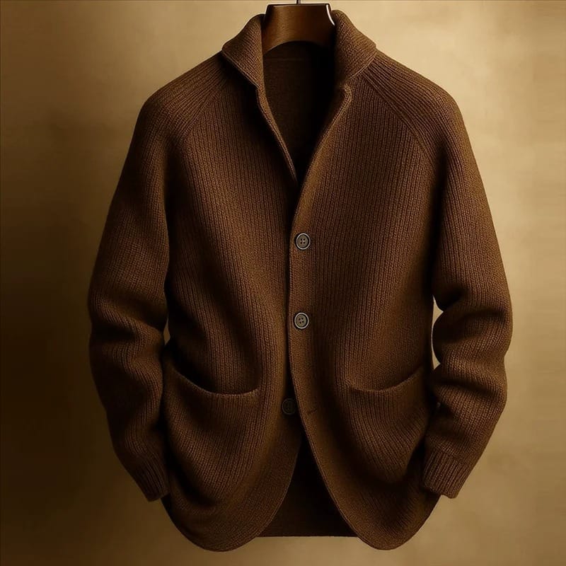 The Hawthorne Heritage Knit cardigan