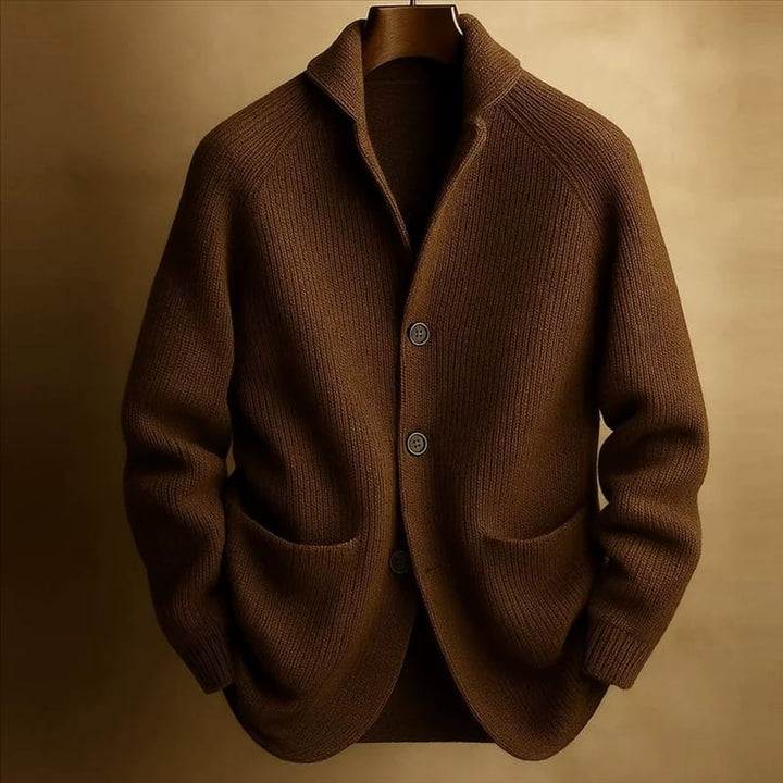 The Hawthorne Heritage Knit cardigan