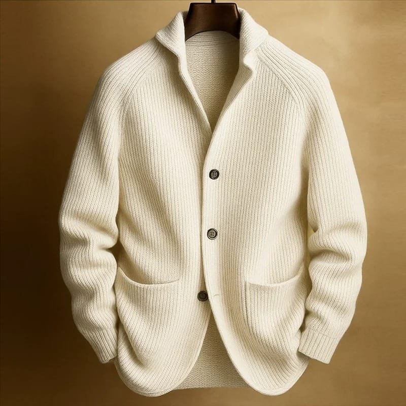 The Hawthorne Heritage Knit cardigan