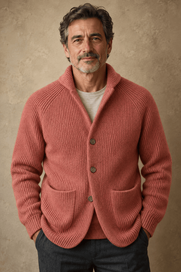 The Hawthorne Heritage Knit cardigan