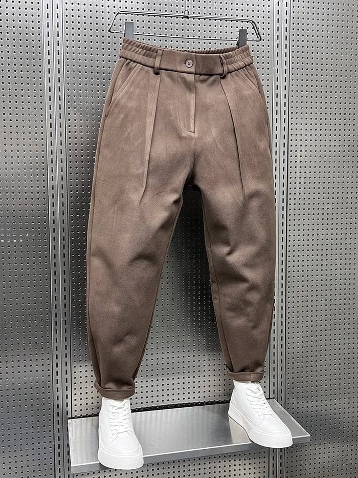 Pantaloni spazzolati Vaeron
