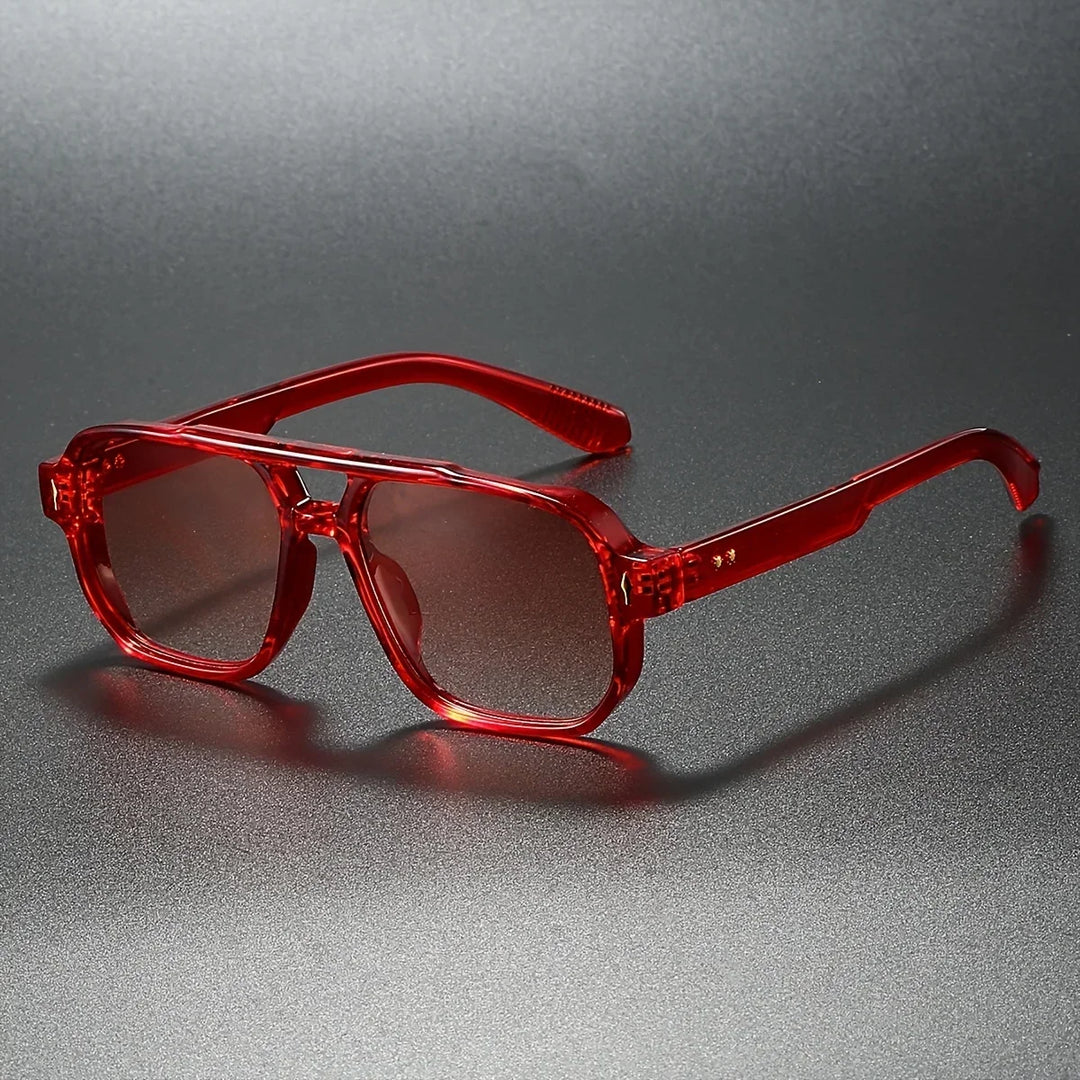 After Hours '72 Sunglasses - Red