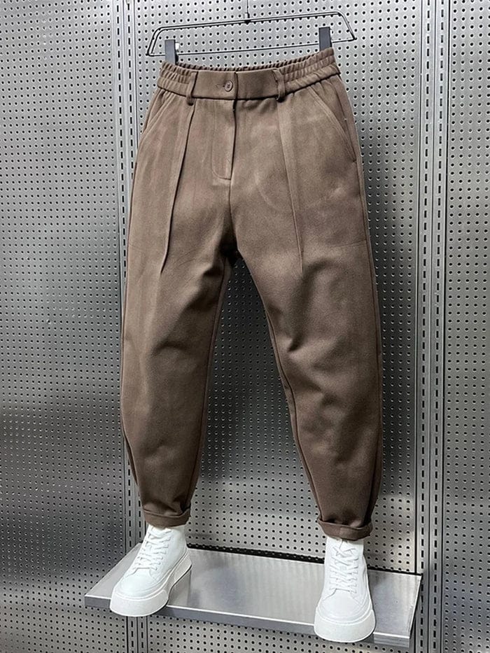 Pantaloni spazzolati Vaeron