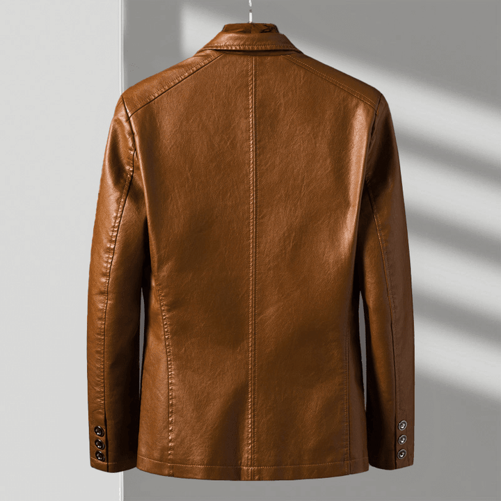 Alessandro Verdi Leather Jacket - Detail