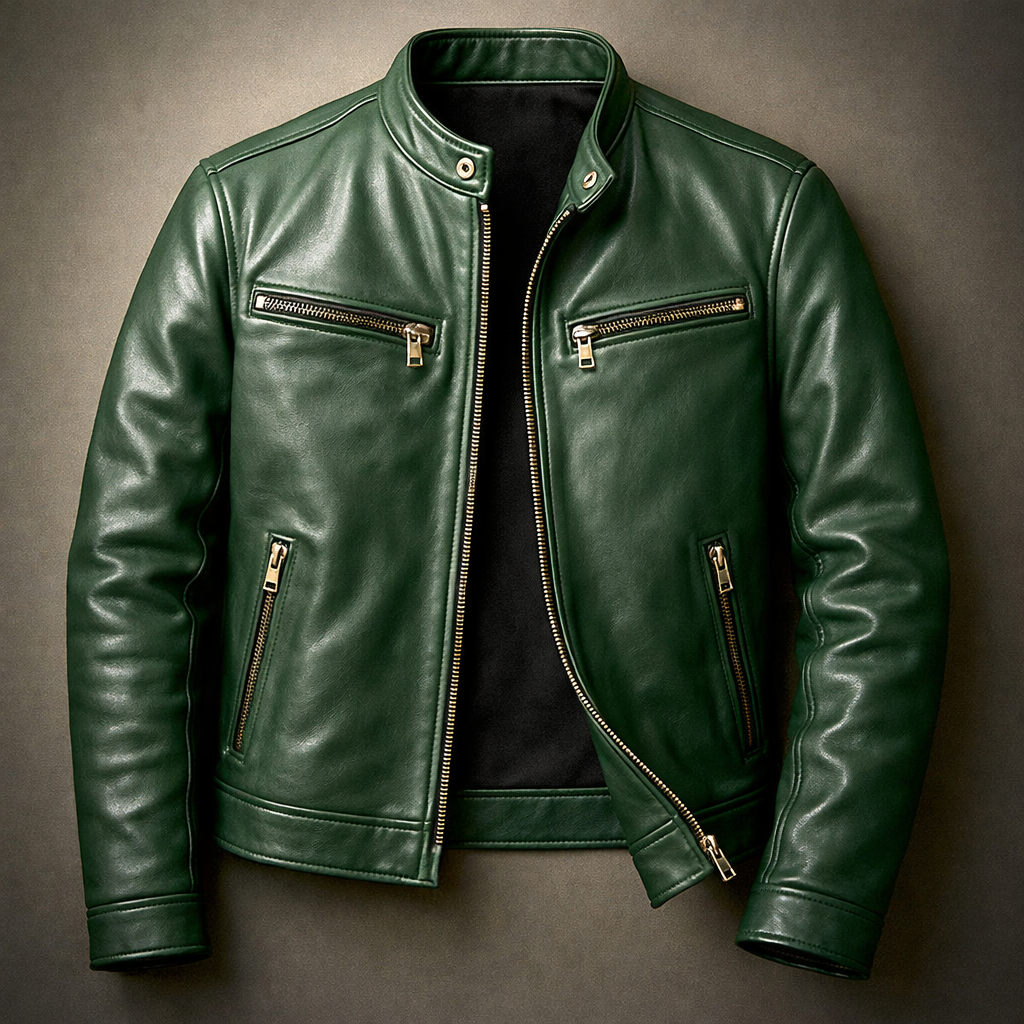 Barger Vintage Leather Jacket X2