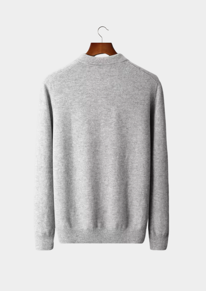 NOBA WOOL CLASSIC SWEATER POLO