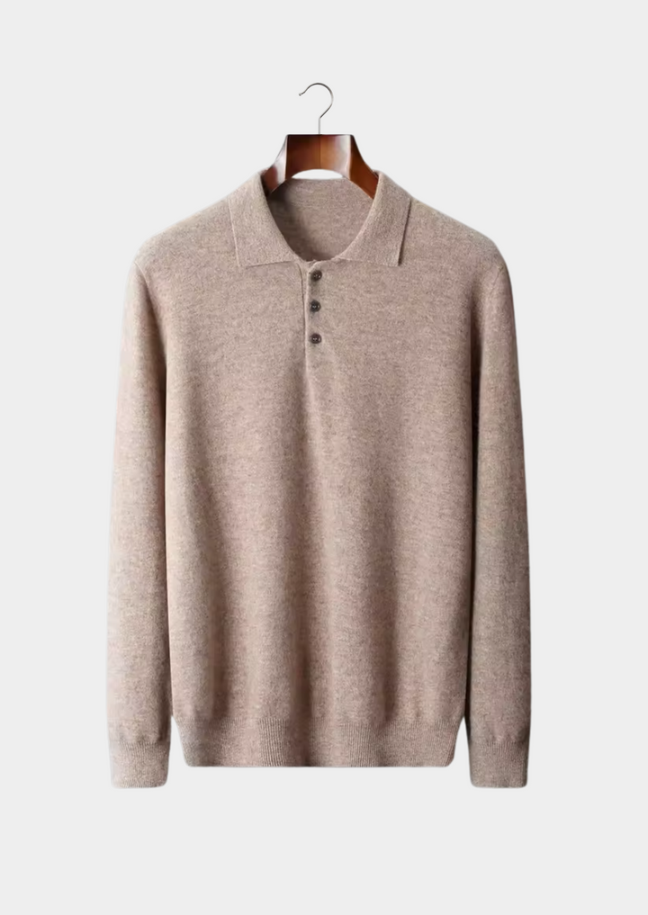 NOBA WOOL CLASSIC SWEATER POLO