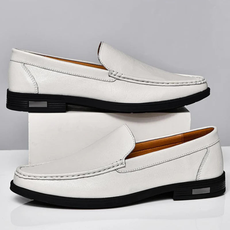 Pelle Italiana Genuine Leather Loafers